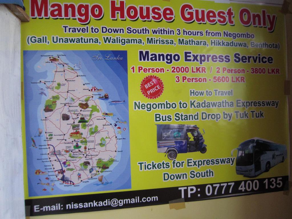 Yoho Mango House Hotel Negombo Ngoại thất bức ảnh